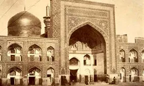 اولین فیلم رنگی از حرم امام رضا (ع) ۱۳۱۸/ تصویر جالب از ورودی شهر مشهد/ ویدئو