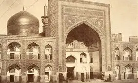 اولین فیلم رنگی از حرم امام رضا (ع) ۱۳۱۸/ تصویر جالب از ورودی شهر مشهد/ ویدئو