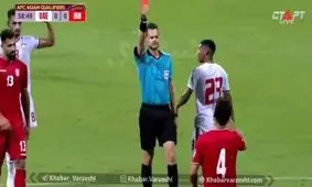 لحظه شاهکار VAR برای نجات تیم ملی مقابل امارات/ ویدئو