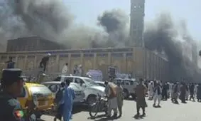 تصویری از ‏عامل حمله انتحاری امروز داعش به مسجد شیعیان در قندوز افغانستان/ عکس