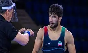 کار ارزشمند برنزی کشتی‌ فرنگی ایران و تقدیم مدال به روح مادرش