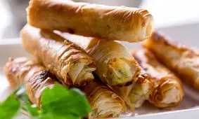 طرز تهیه بورک سبزیجات، ترد و خوشمزه