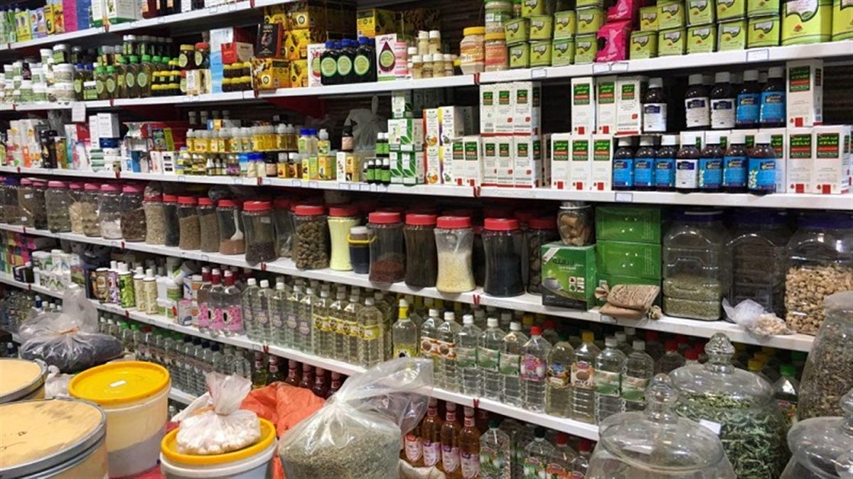 پلمب انبار بزرگ عطاری متخلف در آبادان