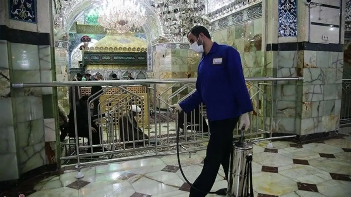 حرم دارالشفاست و کرونا ندارد؟!