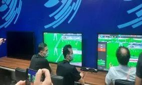رونمایی از VAR در ورزشگاه آزادی