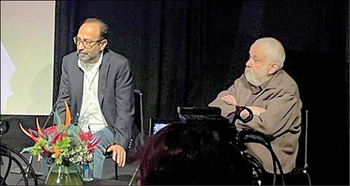 «قهرمانِ» اصغر فرهادی، لندن را فتح کرد/ گپوگفت مایک لی و اصغر فرهادی