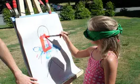 نقاش نابینا؛ یک بازی گروهی