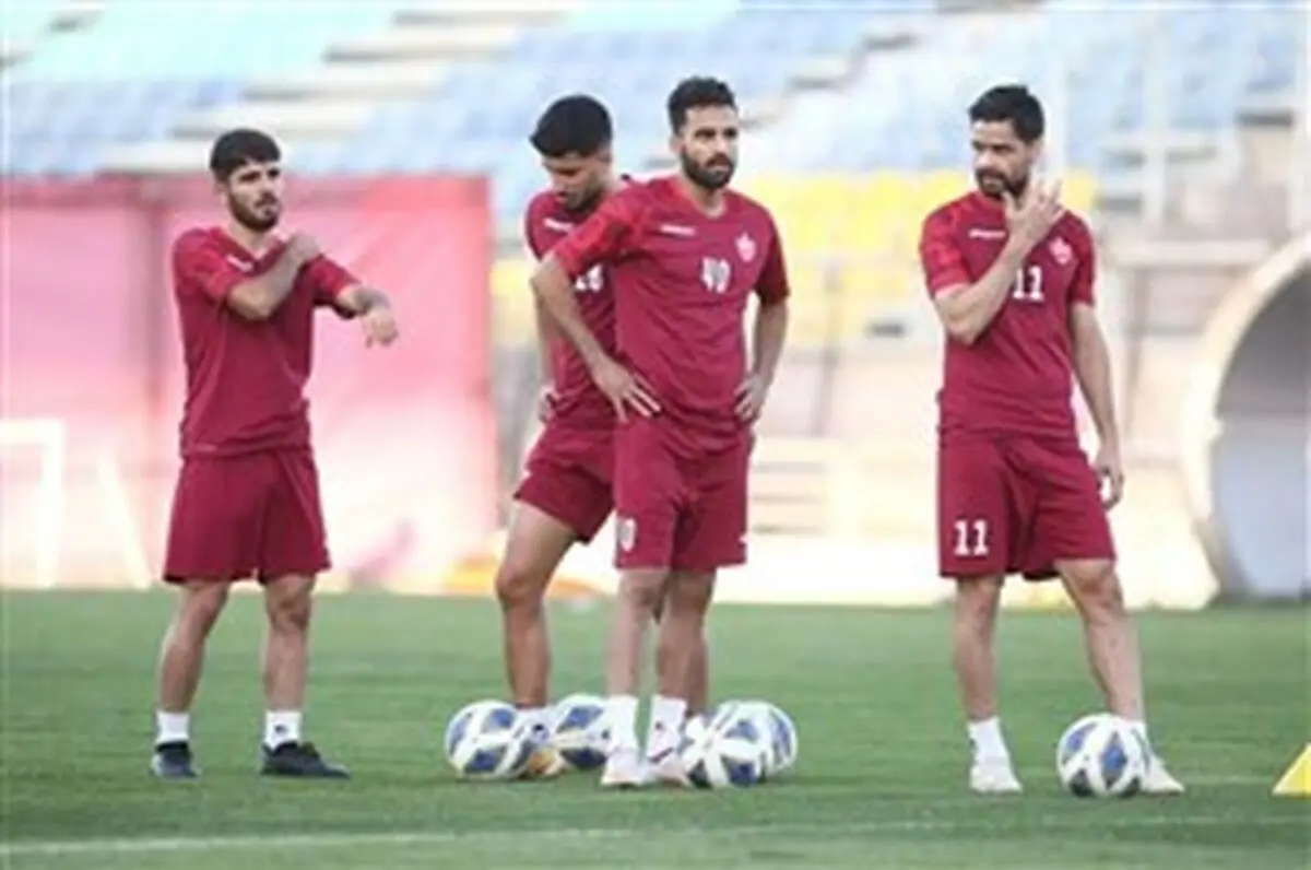 پرسپولیس و فقط یک جلسه تمرین در ریاض!