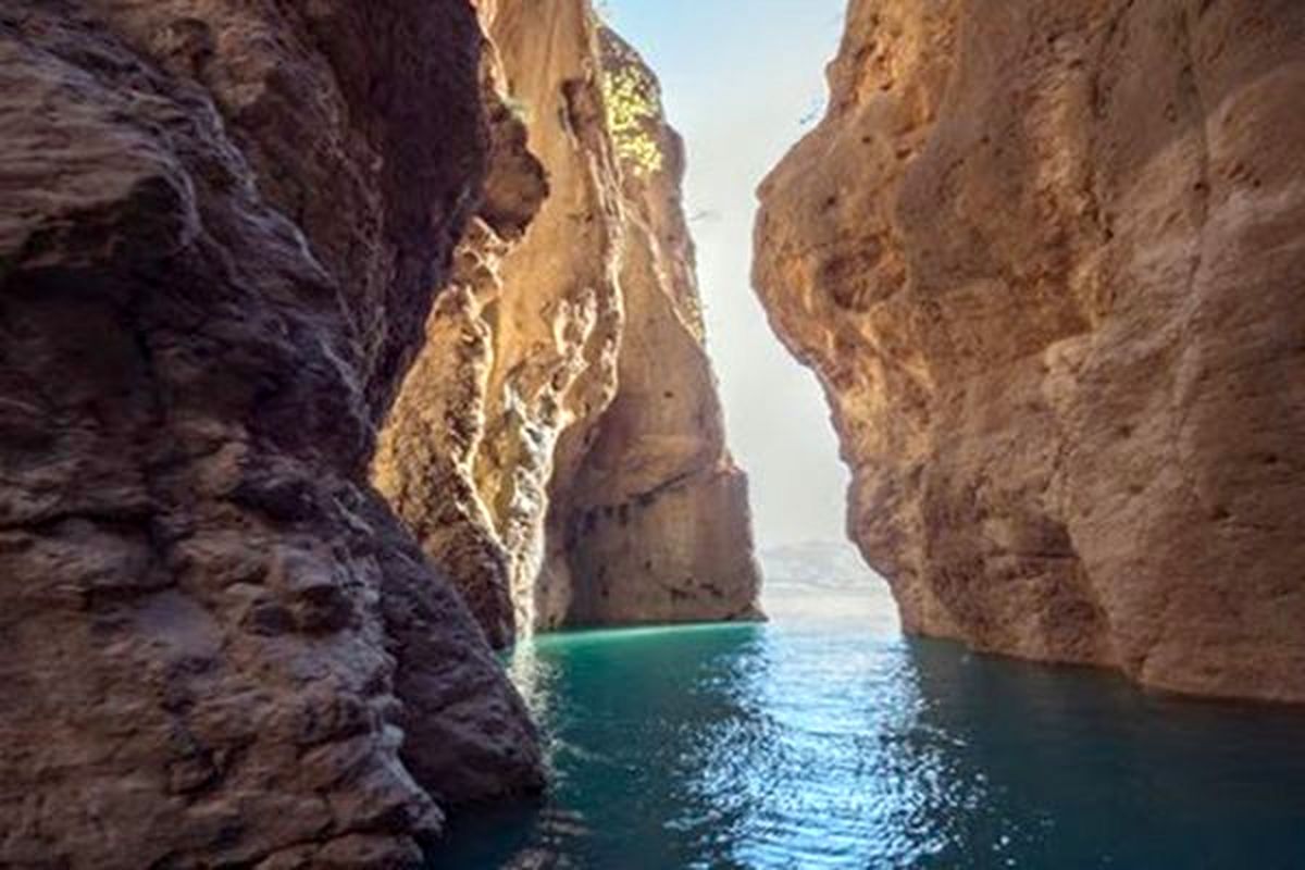 خشکسالی یکی از زیباترین تنگه های ایران/ ویدئو