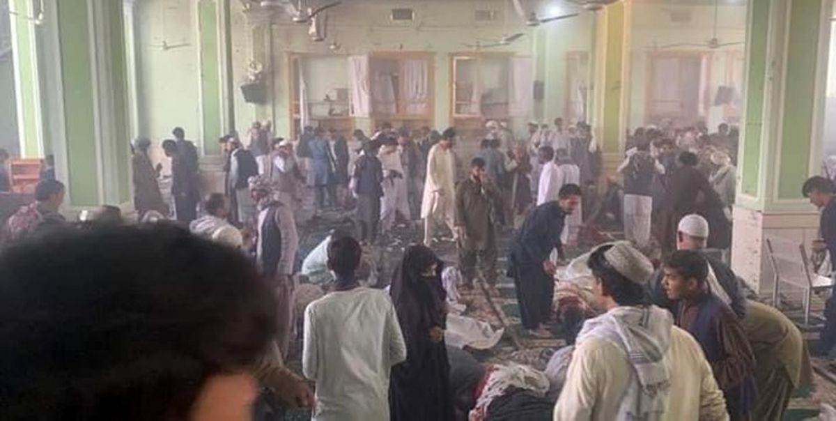 وقوع انفجار در مراسم نماز جمعه در قندهار افغانستان؛ 33 شهید و 57 مجروح/ ویدئو