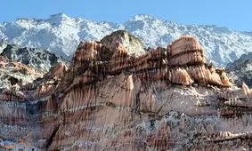 بانمک‌ترین کوه طبیعت در بوشهر/ عکس