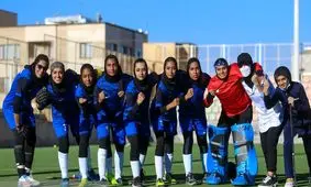 مسابقات قهرمانی هاکی چمن بانوان کشور در همدان/ عکس