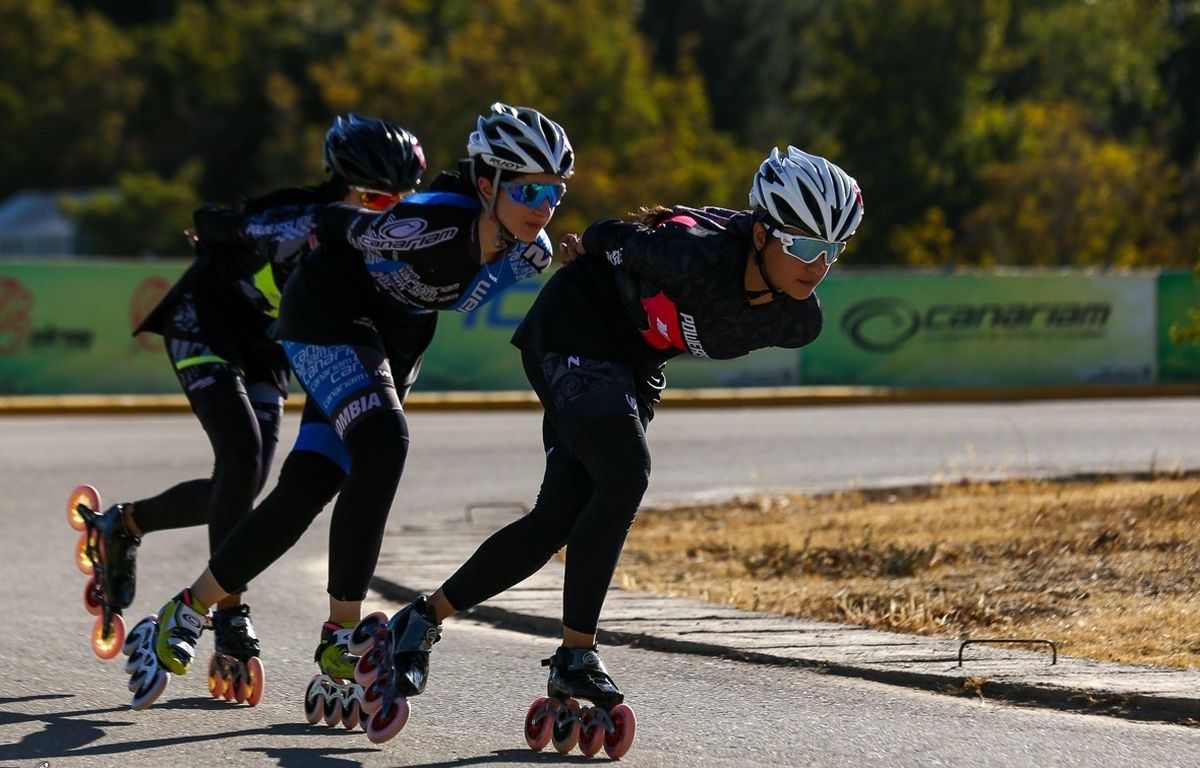 مسابقات اسکیت سرعت انتخابی تیم ملی بانوان/ عکس