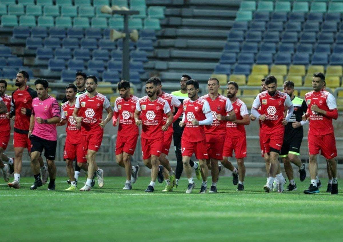 تمرین پرسپولیس بدون حتی یک لبخند!/ عکس