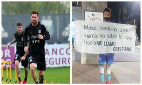 پوستر عجیب و شهرت پسر ۱۱ ساله آرژانتینی/ روایت کریستیانویی که می‌خواست لیونل شود!