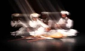 طراحی پوستر جشنواره موسیقی نواحی با الهام از چهل تکه دوزی + تصویر