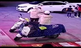 هوشیاری و واکنش سریع یک مادر در چین جان فرزندش را نجات داد/ ویدئو