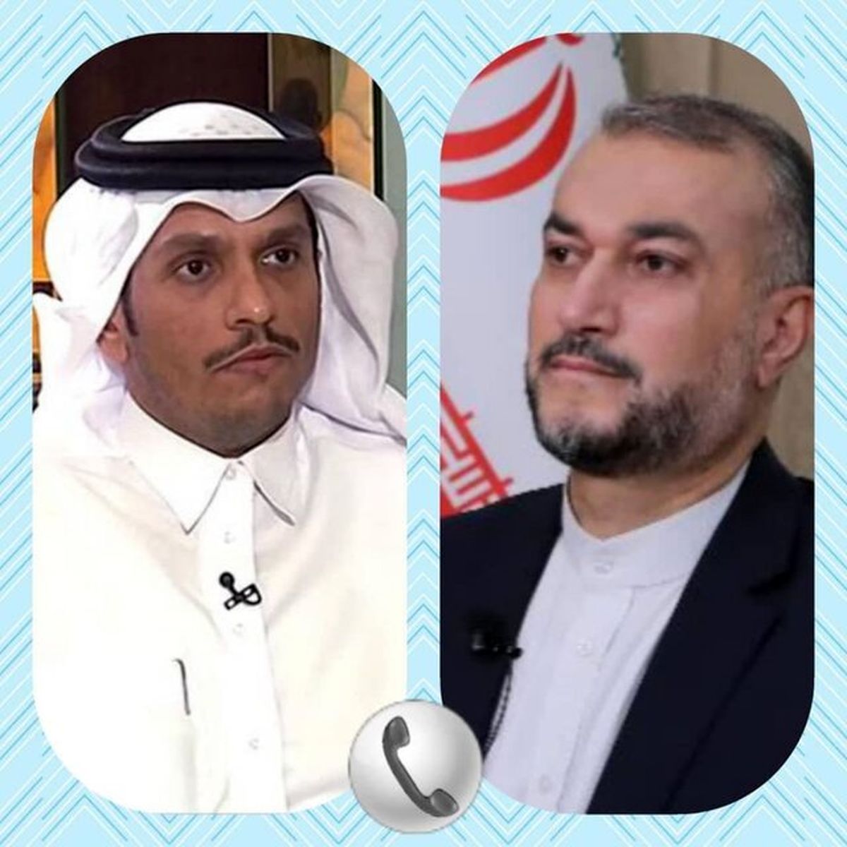 همکاری برای تأمین صلح و امنیت در خلیج فارس محور مذاکرات وزرای خارجه ایران و قطر