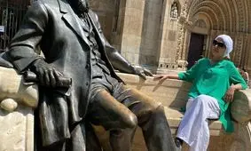 مارال فرجاد با "بُرقع بلوچی" و تیپ های اروپایی/ تصاویر