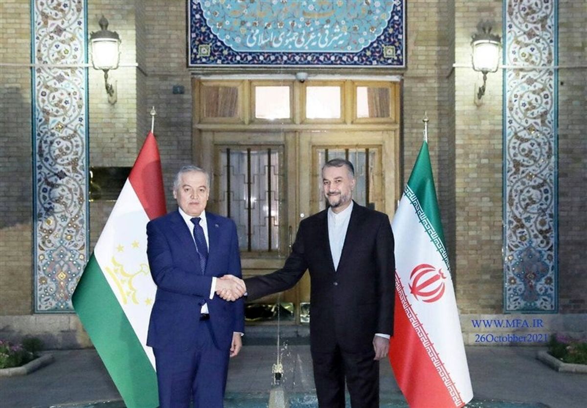 دیدار وزیران خارجه ایران و تاجیکستان در تهران