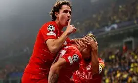 ردبول سالزبورگ با غلبه بر وولفسبورگ صدرنشین ماند