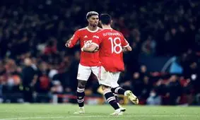 ستاره پرتغالی برترین بازیکن دیدار منچستریونایتد و آتالانتا شد