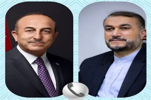 گفتگوی تلفنی وزرای امور خارجه ایران و ترکیه