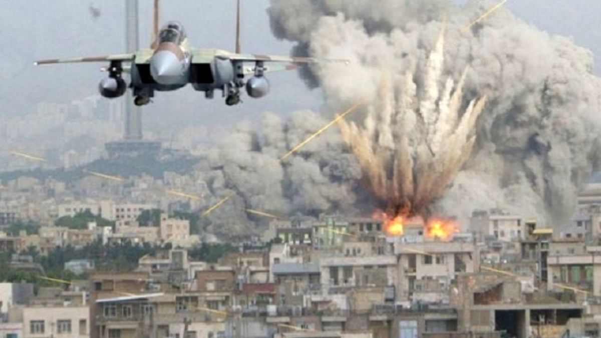 حمله جنگنده‌ های ائتلاف عربی به صنعا