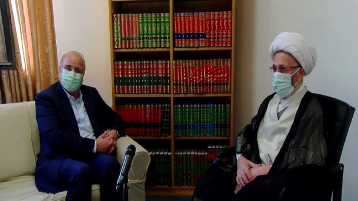 آیت الله سبحانی: آمار فرزندآوری بسیار پایین است/ قالیباف: مشکلات کشور از نبود امکانات نیست