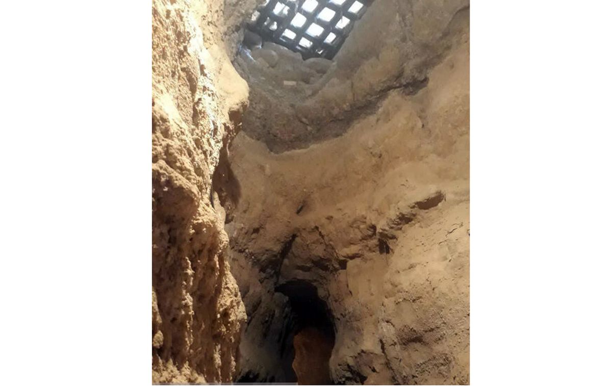 کشف شهری زیرزمینی در دل بستر سنگی ابرکوه