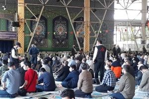 مراسم نمازجمعه تهران بعد از ۲۰ ماه وقفه