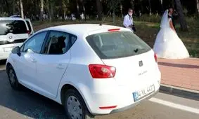 سارقان جواهرات عروس و داماد را در روز عروسی سرقت کردند/ تصاویر