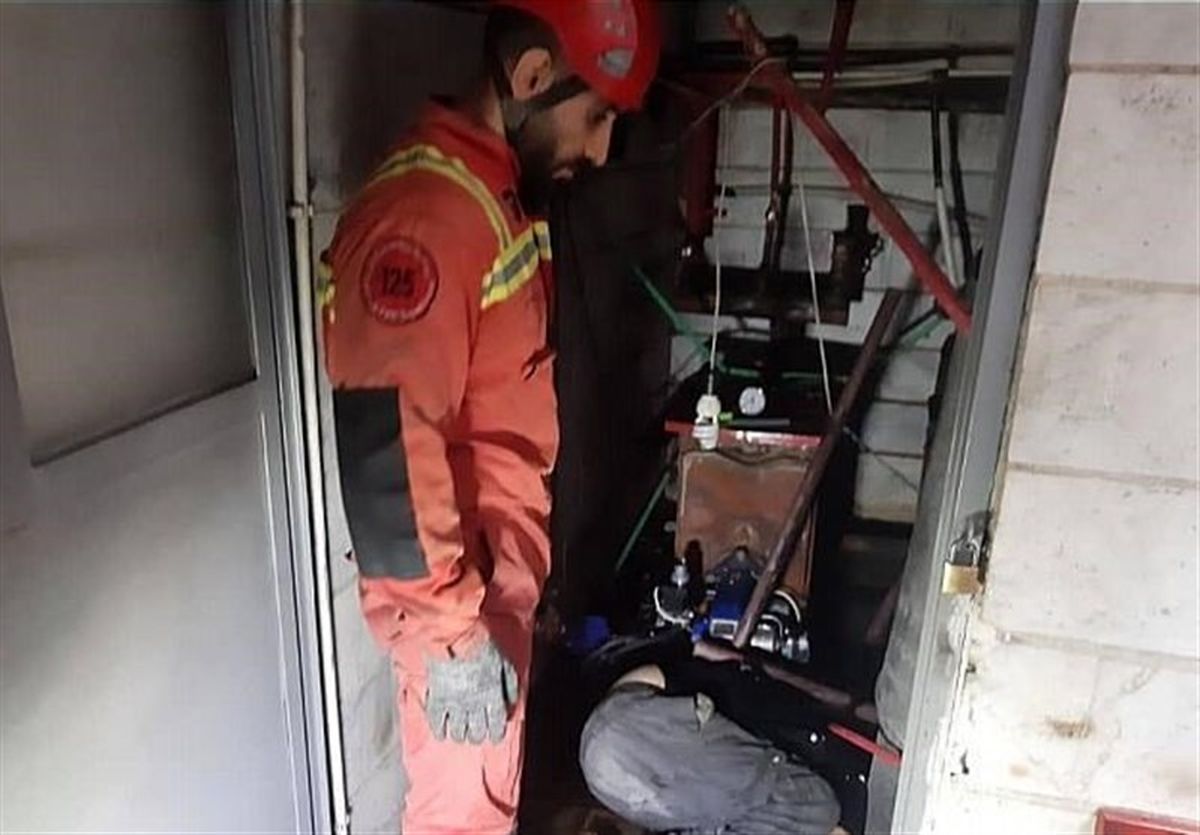 مرگ دلخراش تعمیرکار بر اثر سقوط منبع موتورخانه