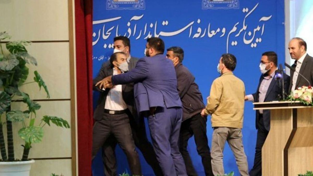 استاندار آذربایجان شرقی: سیلی خوردم چون همسر ضارب را یک آقا واکسن زده بود!/ ویدئو