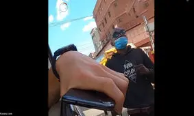 قرار دادن عمدی موبایل در معرض سرقت/ ویدئو