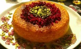 ته‌ چین گوشت و سبزیجات