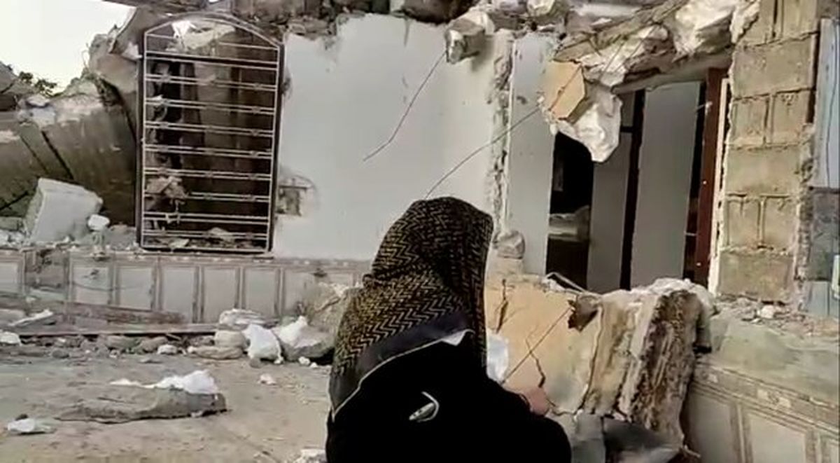 تخریب ۱۰۰ درصدی منزل مسکونی در پی انفجار/ عکس