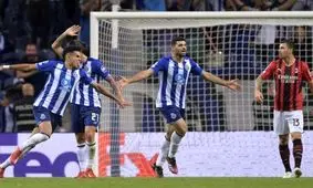 تساوی پورتو و میلان با حضور 85 دقیقه‌ای طارمی