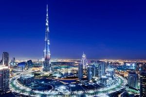 رونمایی از گران ترین قاب عکس جهان با تصویر برج الخلیفه
