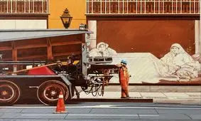 قدرت‌نمایی زنان قدیم ایران در بیلبوردهای خارج کشور!/ عکس