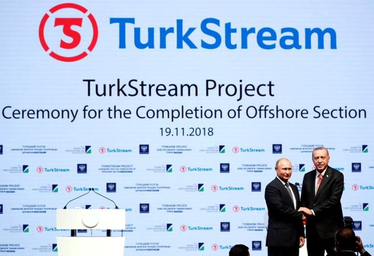 قرارداد گازی ترکیه با روسیه تمدید می‌شود