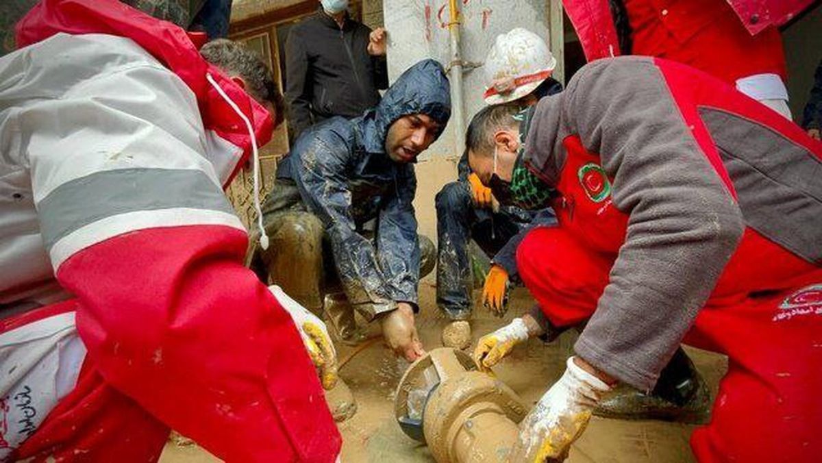 سیل و آبگرفتگی در ۷ استان کشور/ امدادرسانی به ۱۴۱ نفر