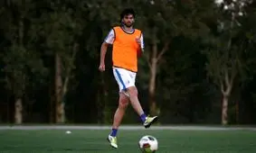 بازگشت مدافع مصدوم استقلال به تمرینات+عکس