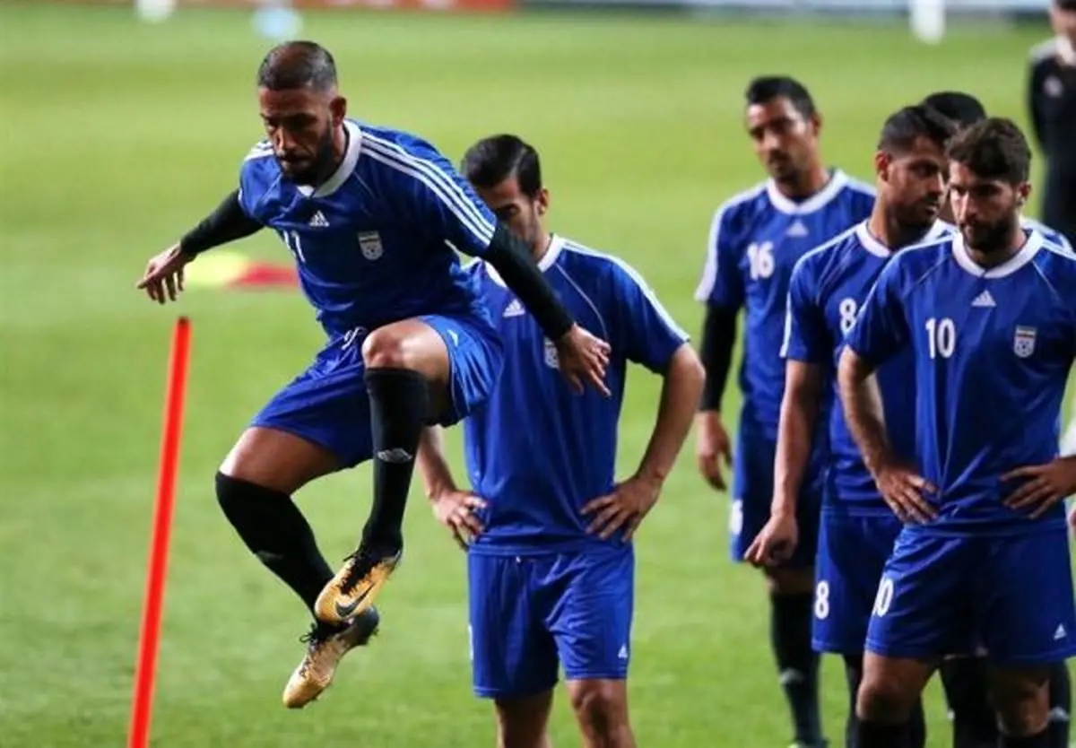 تمرین سبک ملی‌پوشان پیش از دیدار با کره+عکس