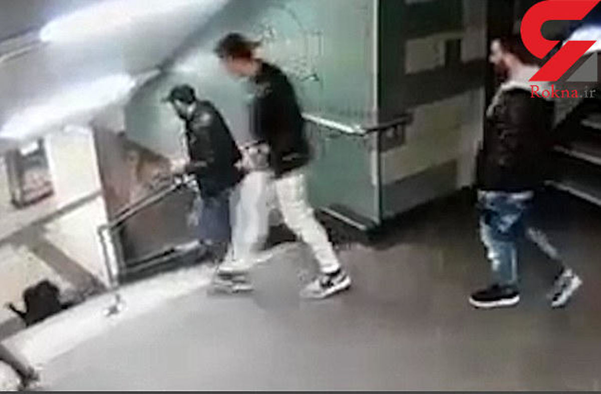 فیلم دستگیری عامل حرکت زشت بر علیه دختر جوان در مترو