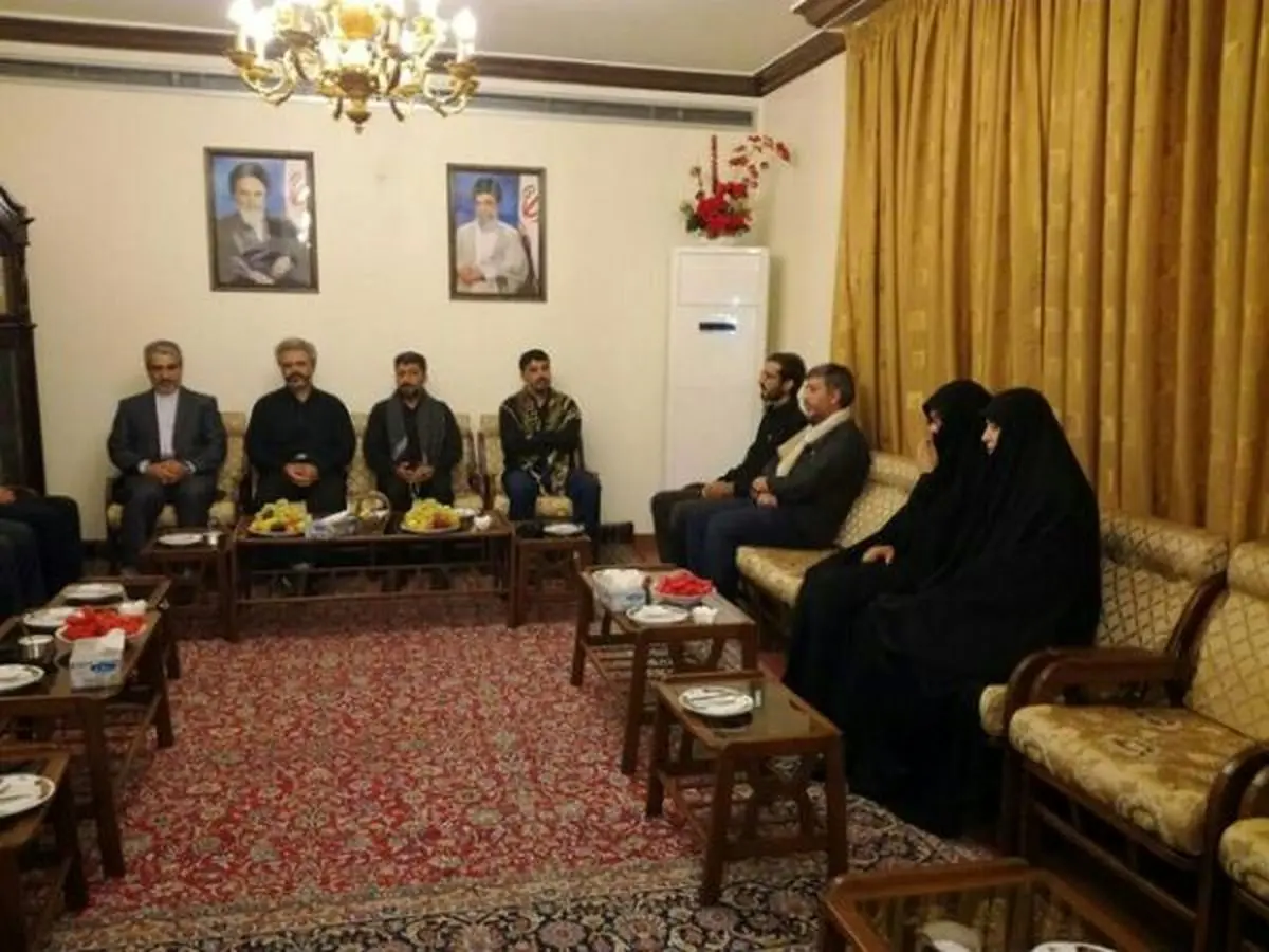 خانواده شهید حججی به سوریه رفتند