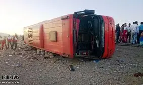 جزئیات حادثه واژگونی اتوبوس از زبان یکی از دانش آموزان