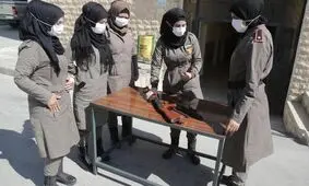 افسران پلیس زن در سوریه