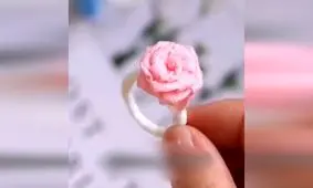 ساخت انگشتر زیبا با استفاده از یک ماسک/ ویدئو