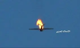 انهدام پهپاد ائتلاف عربی در یمن به دست انصارالله